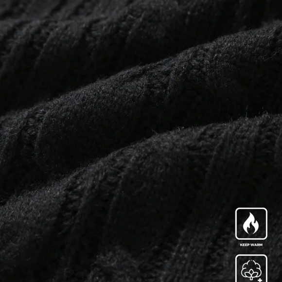 Mens V-Neck Knitted Sweater Sleeveless Pullover Knitwear Vest  - Picture 2 of 7